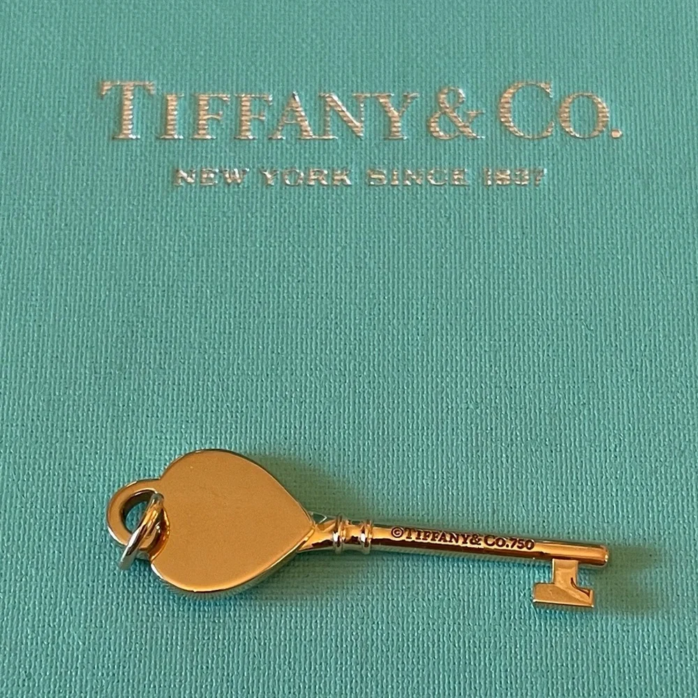 Tiffany rose gold RTT heart key - Picture 5 of 6